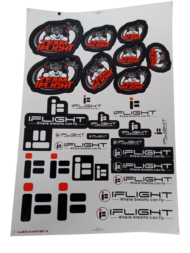 Team IFlight Logo Stickers [New]
