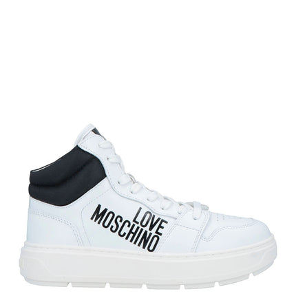LOVE MOSCHINO Womens Sneakers Size UK 3 EU 36 Trainers Leather