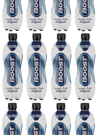 12 x Boost Energy Sugar Free - 1Ltr