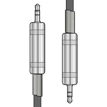 Citronic 3.5mm Stereo TRS Jack to 3.5mm Stereo TRS Jack Audio Lead 1.5m