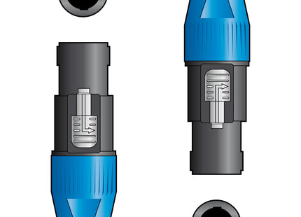 Citronic Speakon Plug to Speakon Plug Speaker Audio Lead 1.5m