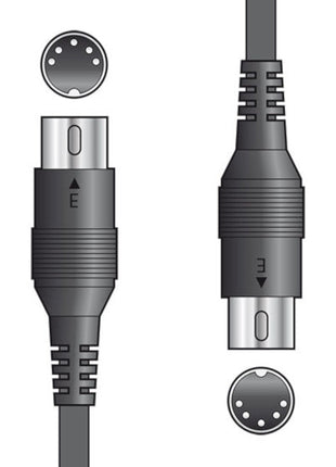 Chord / Citronic 5-Pin DIN to 5-Pin DIN Midi Lead