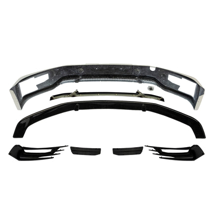 For VW T5.1 Transporter Front Sportline Spoiler + Splitter T5-X Styling (B-Grade) Painted and ready to fit in 3 colour options