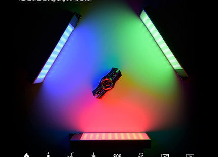 Godox M1 RGB LED Video Light Panel, Pocket Size, Music Mode, 15 FX & CCT Modes