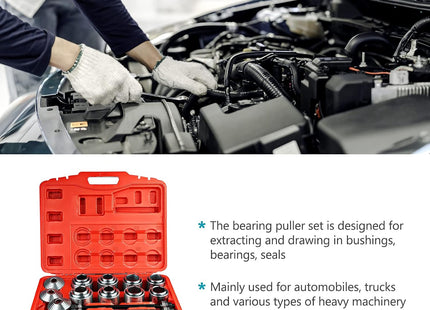 36pcs Universal Car Bearing Tool Set – Removal & Insertion Kit for Vehicles