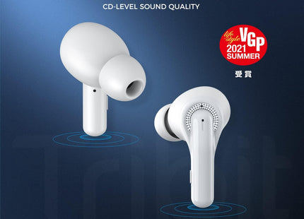 Tribit FlyBuds C1 Wireless Earbuds, Bluetooth 5.2, 50H Playtime, Noise Cut