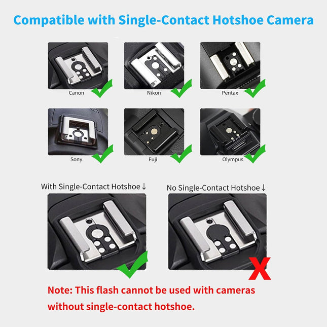 Godox Lux Junior Retro Camera Flash 6000K±200K Compatible Canon Nikon