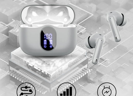 Wireless Earbuds Bluetooth 5.3 Deep Bass 36H Playtime Noise Cancel Btootos