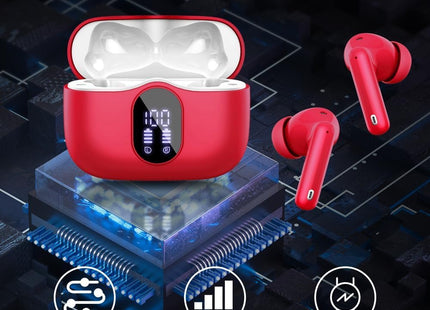 Wireless Earbuds Bluetooth 5.3 Deep Bass 36H Playtime Noise Cancel Btootos