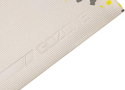 Yoga Exercise Mat 6mm Thick Non Slip Lightweight PVC Durable GoZone