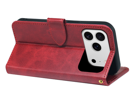 iPhone 18/17 Series Book Flip Case Leather Wallet