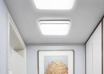72W Modern 48cm LED Ceiling Light Square 6000K Daylight Flush Mount Lamp
