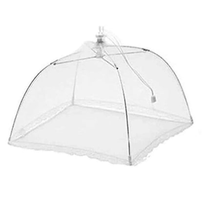Pop-Up Mesh Food Cover Tent Umbrella Large 17" - 43 x 43 cm Reusable Collapsible