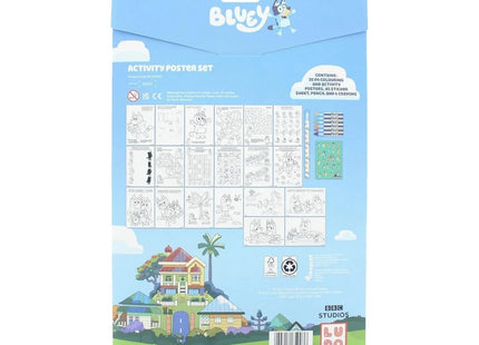 Bluey Poster Activity Set
