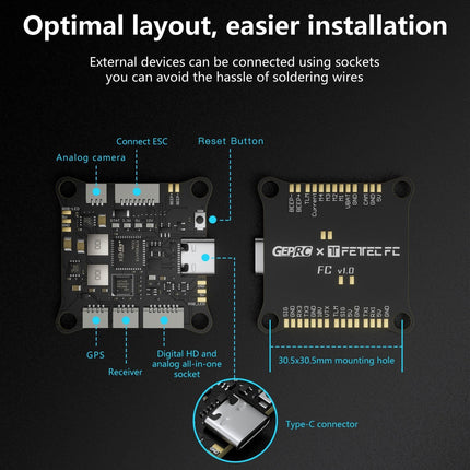 GepRC Fettec G4 Alpha Flight Controller