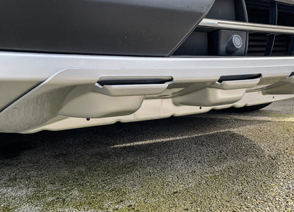 For Ford Transit Custom MK1 Front Lower Bumper Protector Mudguard Silver (2012–2018) | Van-X