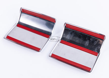 For Scania R & 4 Series Door Latch Trims in Stainless Steel | Van-X