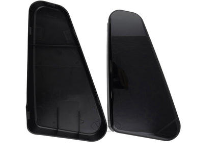 For VW T6 Twin Seat Hinge Covers – Piano Black Finish for Transporter Interior Styling Upgrade