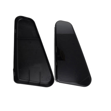 For VW T5, T5.1 Twin Seat Hinge Covers – Piano Black Finish for Transporter Interior Styling Upgrade