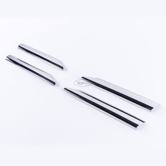 For Man Tgx Stainless Steel Front Fog Light Trims (WITH FOG LIGHTS)