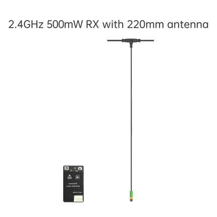 IFlight ExpressLRS 2.4Ghz ELRS 500mW Receiver (40mm Antenna)