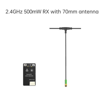 IFlight ExpressLRS 2.4Ghz ELRS 500mW Receiver (40mm Antenna)