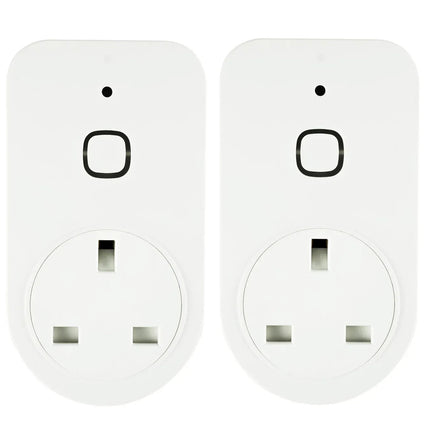 Smart Plug Wi-Fi Energy Monitoring Tuya, Alexa & Google Voice Control App Remote