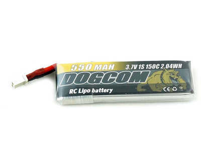 DogCom 1S 550mAh 150C BT2.0 LiPo Battery