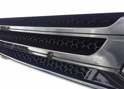 For VW T5.1 Transporter Van Front Styling Gloss Black Package (3pcs) Painted and Ready to Fit