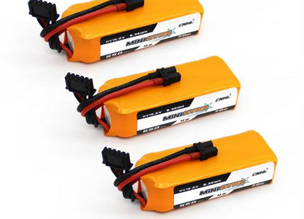 CNHL Ministar 550mAh 15.2V 4S 70C Lipo Battery XT30 (pack of 3)