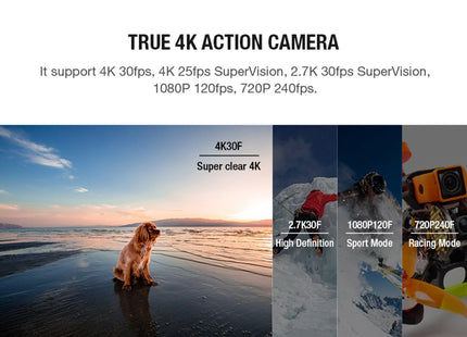 Foxeer 4K Ambarella A12 Camera UAV PWM Remote Control WiFi Distortionless Lens TV Out Micro HDMI (New Version)