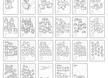 Orchard Toys 1 - 20 Colouring Book