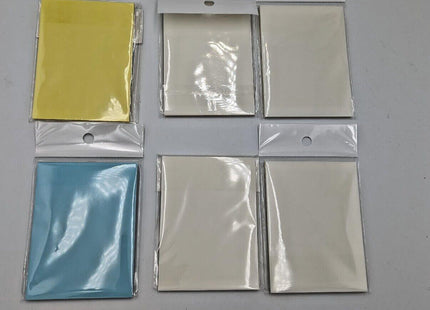 Transparent Sticky Notes 2100 Sheets Blue Yellow Clear 95x70mm Removable