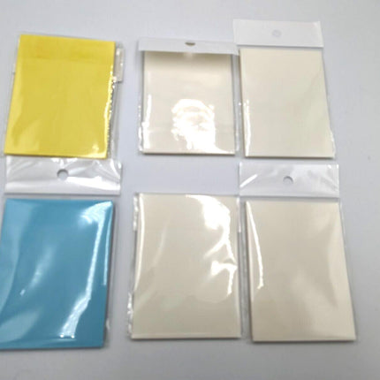 Transparent Sticky Notes 2100 Sheets Blue Yellow Clear 95x70mm Removable