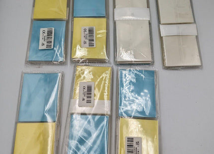 Transparent Sticky Notes 600 Sheets Blue Yellow Clear 95x70mm Removable Yizemay