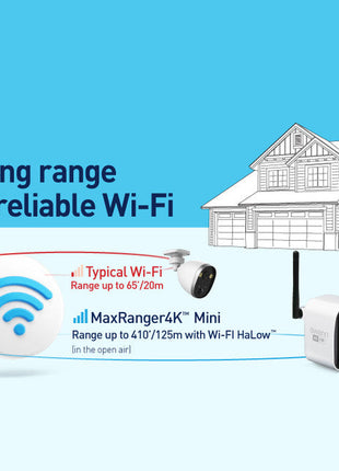 Swann MaxRanger4K Mini Long-Range Wireless Security System