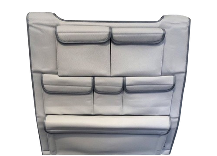 For Ford Transit Custom Double Back Seat Organiser – Premium Leatherette Storage | Van-X