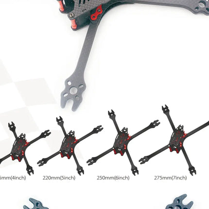 F2 Mito GS FPV Quadcopter Frame