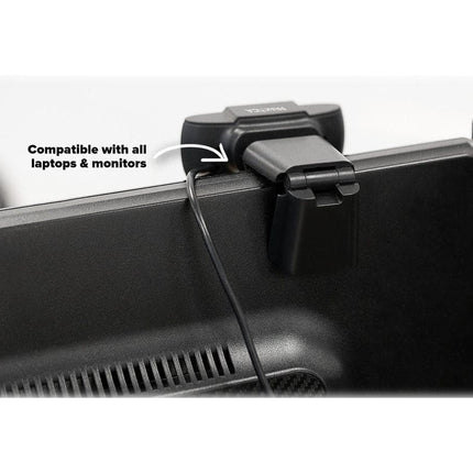 PRAKTICA HD USB-A Webcam with Built-in Noise Reduction Microphone