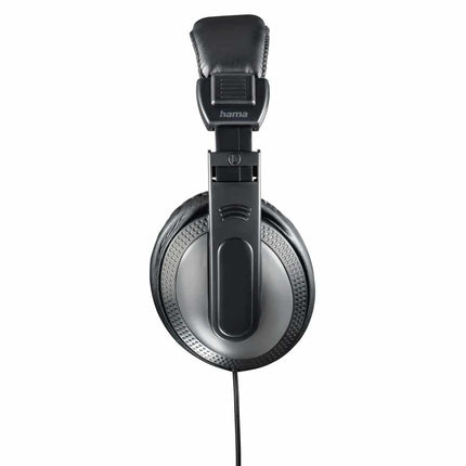 Hama Shell Wired Over-Ear Headphones, 2 Metre Cable, Black