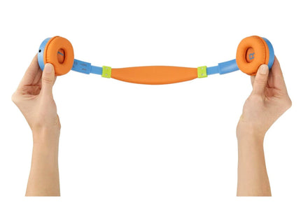 Hama Kids Guard On-Ear Wired Headphones, Blue/Orange