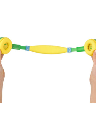 Hama Kids Guard On-Ear Flexible Wired Headphones, Green/Yellow