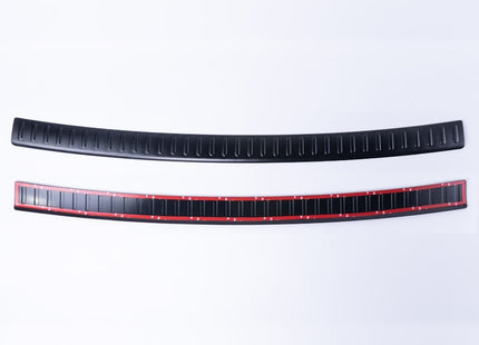 For VW T6.1 Transporter Multivan Barndoor Plastic Rear Bumper Protector in Black