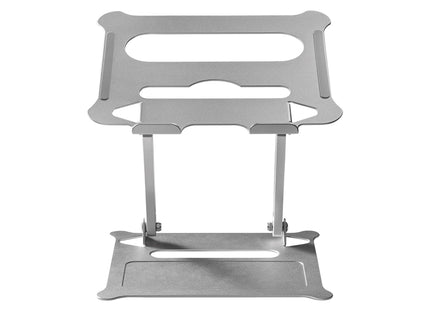 ProperAV Aluminium Construction Fully Adjustable Laptop or Tablet Stand - Silver