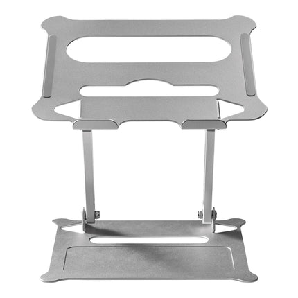 ProperAV Aluminium Construction Fully Adjustable Laptop or Tablet Stand - Silver