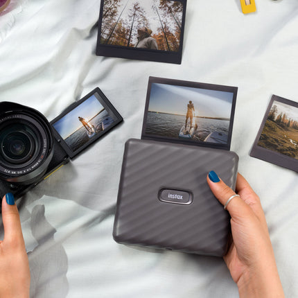 Fujifilm Instax Link Wide Printer - Mocha Grey