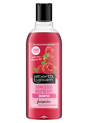 6 x Alberto Balsam Shampoo Raspberry - 300ML