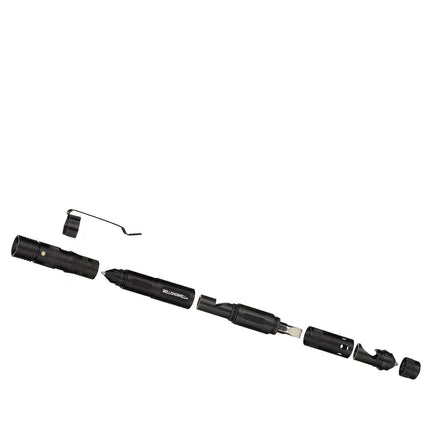Tactical Pen Multi-Function 9-in-1 Including Aluminium Wallet Card Tool 2 Pack