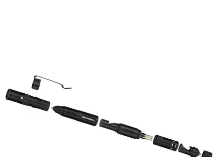 9-in-1 Multi-Function Writing Pen with LED Torch Screwdriver Whistle Great Gift