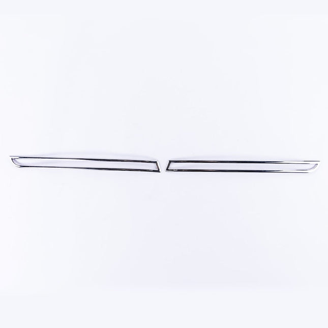 For VW T5.1 Transporter Barndoor Rear Bumper Reflector Trims – Chrome Styling Upgrade | Van-X